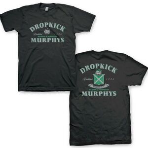 DROPKICK MURPHYS - BLOODY WHISKEY - GRAPHIC TEE Black T-Shirt